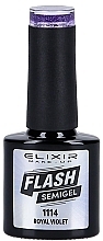 Полуперманентный гель-лак для ногтей - Elixir Flash Semi Gel — фото N1