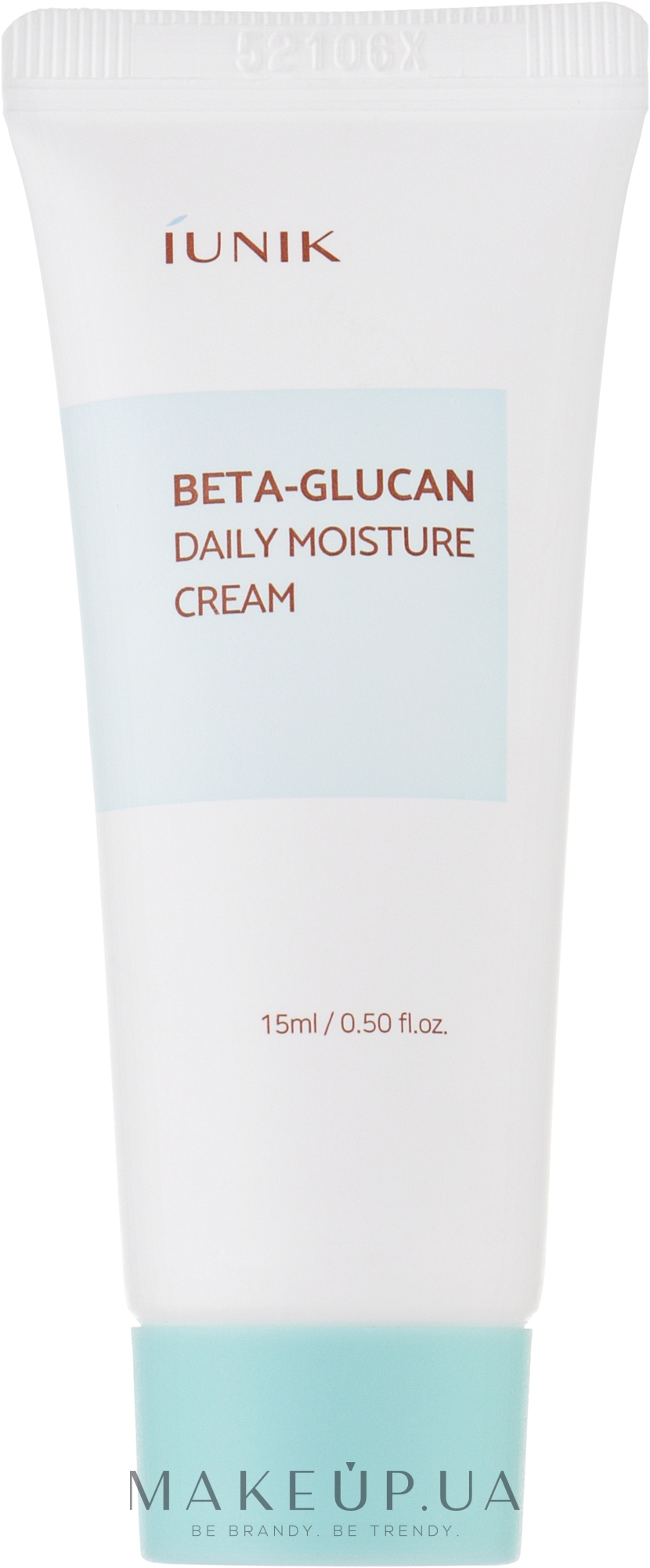 Увлажняющий крем для лица - iUNIK Beta-Glucan Daily Moisture Cream — фото 15ml