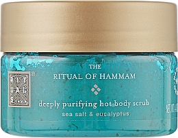 Скраб для тела "Морская соль и эвкалипт" - The Ritual of Hammam -Deeply Purifying Hot Body Scrub -Sea Salt & Eucalyptus — фото N1