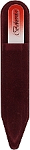 Пилка кришталева у чохлі зі шкіри 99-1052, червона, 105 мм - SPL — фото N2