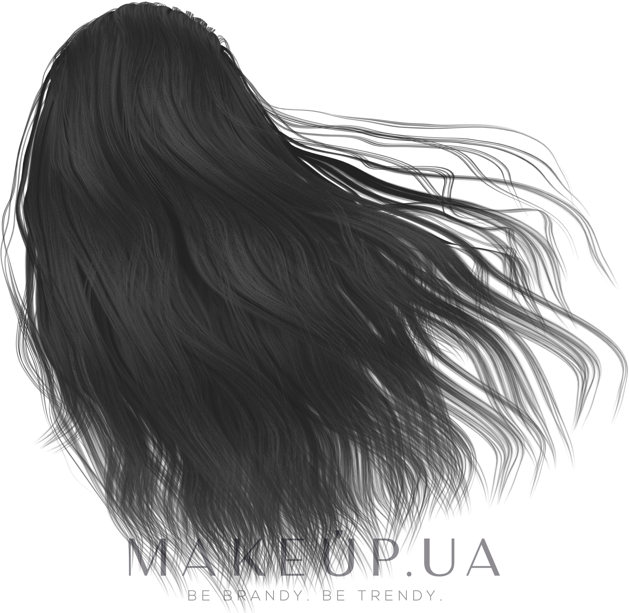 Стойкая крем-краска для волос - Cutrin Aurora Color Reflection — фото 1.0 - Black