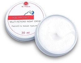 Парфумерія, косметика Нічний крем для обличчя з пептидами та гіалуроновою кислотою - Miss Claire MС Profline Age Protect Multi-actions Night Cream