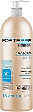Бальзам для волос "Баланс", с дозатором - Fortesse Professional Balance & Fresh Balm — фото N1