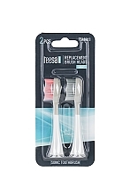 Насадка для звукових зубних щіток, жорста - Teesa Replacement Brush Heads — фото N2