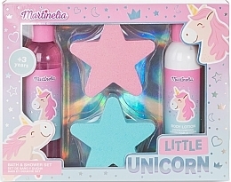 Парфумерія, косметика Набір, 4 продукти - Martinelia Little Unicorn Bath & Shower Set