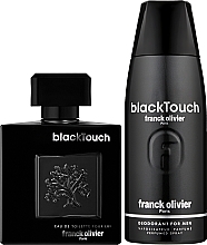 Franck Olivier Black Touch - Набор (edt 100ml + dsp 200ml) — фото N2