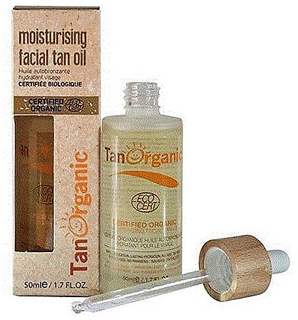 Масло-автозагар для лица - TanOrganic Certified Organic Facial Tan Oil — фото N2