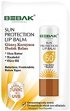 Солнцезащитный бальзам для губ SPF 50+ - Bebak Laboratories — фото N1