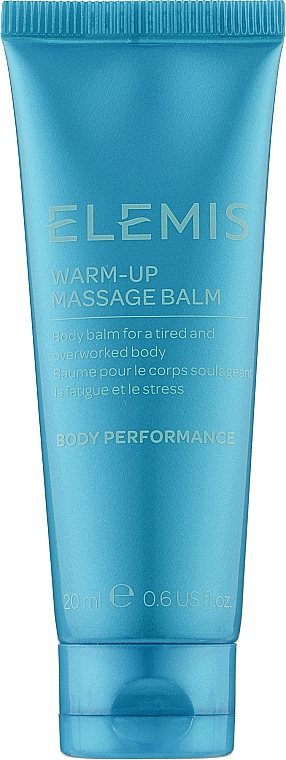 Зігрівальний масажний бальзам для тіла - Elemis Warm-Up Massage Balm — фото N1