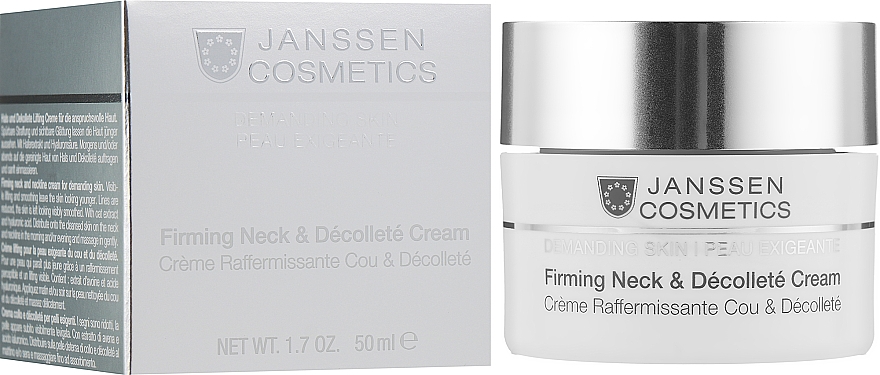 Укрепляющий крем для кожи лица, шеи и декольте - Janssen Cosmetics Firming Face, Neck & Decollete Cream — фото N2