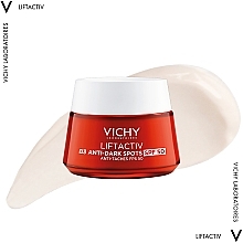 Антивозрастной крем для коррекции пигментных пятен и морщин, высокая степень защиты SPF50 - Vichy LiftActiv B3 Anti-Dark Spots Cream SPF50 — фото N4