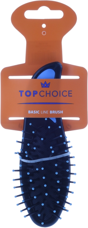 Расческа для волос, 2007, черно-синяя - Top Choice — фото N1