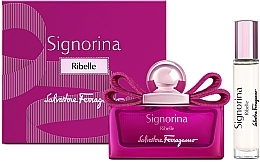 Духи, Парфюмерия, косметика Salvatore Ferragamo Signorina Ribelle - Набор (edp/50ml + edp/10ml)