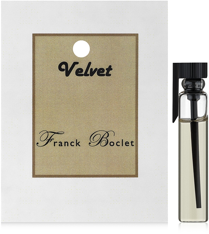 Franck Boclet Velvet - Парфуми (міні) — фото N1