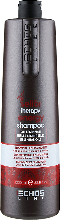Энергетический шампунь против выпадения волос - Echosline Seliar Therapy Energy Shampoo — фото N3