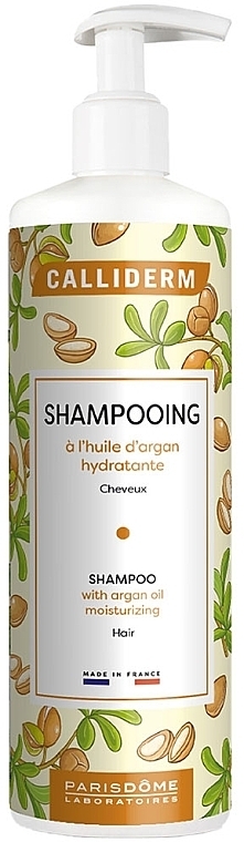 Шампунь для волос с аргановым маслом - Calliderm Shampoo with Argan Oil — фото N1