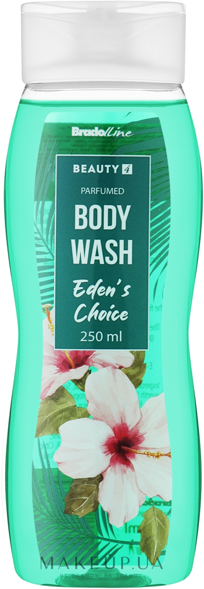 Гель для душа "Edens Choice" - Bradoline Beauty 4 Body Wash — фото 250ml