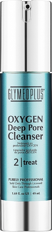 Кисневий очищувач пір - GlyMed Plus Age Management OXYGEN Deep Pore Cleanser — фото N1