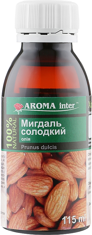 Масло миндаля сладкого - Aroma Inter