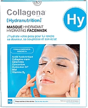 Парфумерія, косметика Зволожувальна маска для обличчя - Collagena Paris Hydranutrition Hydrating Face Mask
