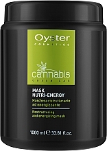 Восстанавливающая маска для волос - Oyster Cosmetics Cannabis Green Lab Mask Nutri-Energy — фото N3