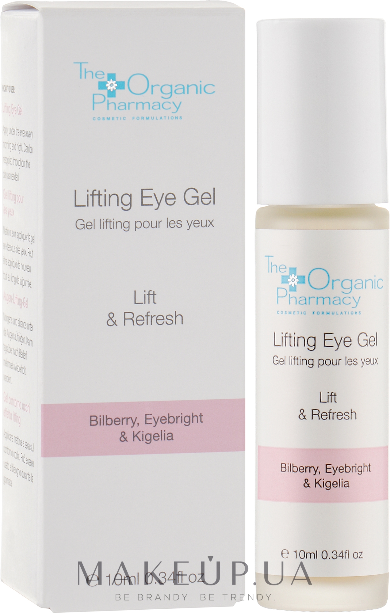 Лифтинг-гель для кожи вокруг глаз - The Organic Pharmacy Lifting Eye Gel — фото 10ml