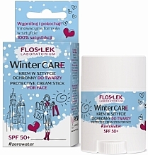 Защитный крем-стик для лица - Floslek Winter Care Cream Stick Protective Spf 50+ — фото N1