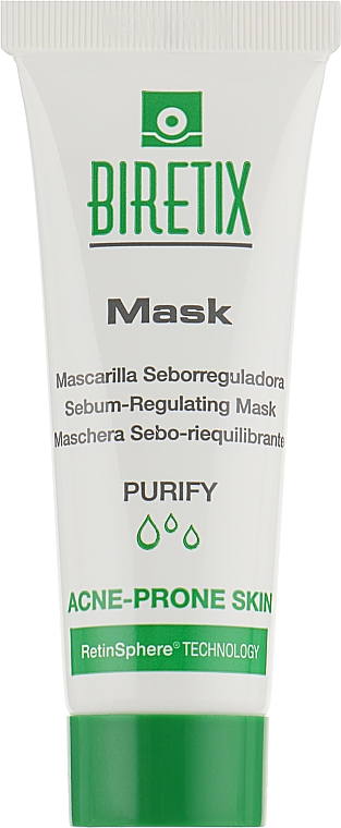 Себорегулирующая маска для лица с акне - Cantabria Labs Biretix Mask — фото N1