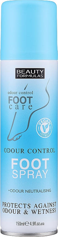 Спрей для ног - Beauty Formulas Odour Control Foot Spray — фото N1