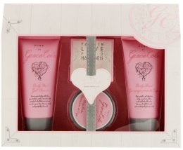 Духи, Парфюмерия, косметика Набор - Grace Cole Pure Pamper Perfefection (sh/gel/150ml + scr/150ml + soap/100g+ cr/100ml)