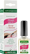 Олія косметична для догляду за кутикулою нігтів "Міцні нігті" - Aroma Inter — фото N2