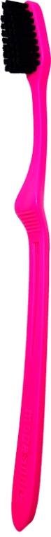 Зубная щетка, розовая - Megasmile Black Whitening — фото N2