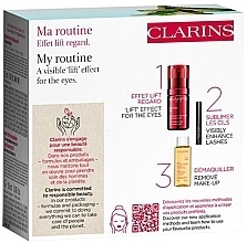 Набор - Clarins Eye Focus Gift Set (eye/conc/15ml + oil/50ml + mascara/3ml) — фото N3