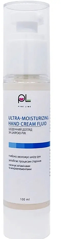 Ультра-зволожуючий крем-флюїд для рук - Pink Lime Ultra-Moisturizing Nand Cream Fluid — фото N1