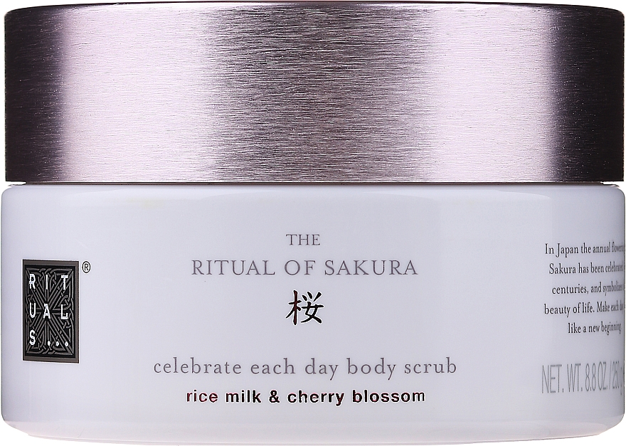 Скраб для тела - Rituals The Ritual of Sakura Body Scrub Rice Milk & Cheery Blossom — фото N3