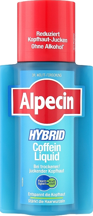 Увлажняющий тоник против выпадения волос - Alpecin Hybrid Coffein Liquid Against Hair Loss — фото N1