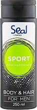 Парфумерія, косметика Гель для душу для чоловіків "Sport" - Seal Cosmetics Sport 2 in 1