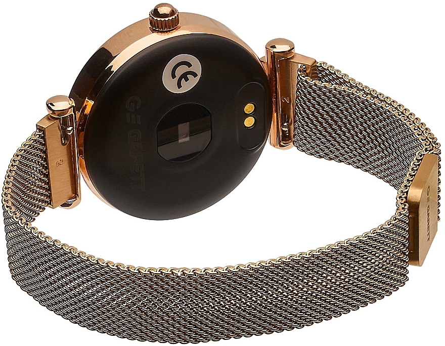 Смарт-часы для женщин, стальные, золотые - Garett Smartwatch Women Lisa — фото N4