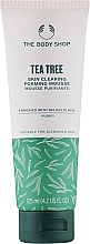 Пінка для вмивання обличчя "Чайне дерево" - The Body Shop Tea Tree Skin Clearing Foaming Mousse — фото N1