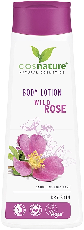 Лосьйон для тіла "Шипшина" - Cosnature Body Lotion Organic Wild Rose — фото N1