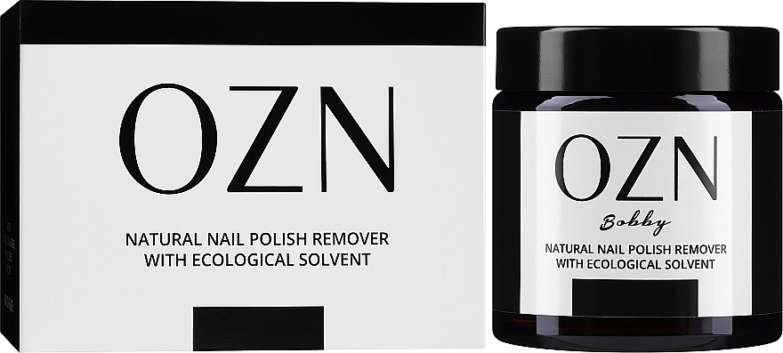 Рідина для зняття лаку в банці - OZN Bobby Nail Polish Remover — фото N2