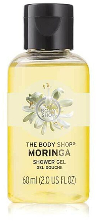Гель для душу "Моринга" - The Body Shop Moringa Shower Gel (міні) — фото N2