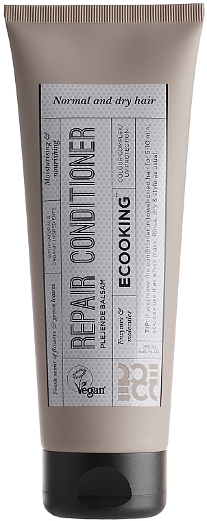 Кондиціонер для нормального й сухого волосся - Ecooking Repair Conditioner — фото N1