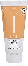 Духи, Парфюмерия, косметика Солнцезащитный лосьон для тела - Naif Sun Lotion SPF30 (мини)