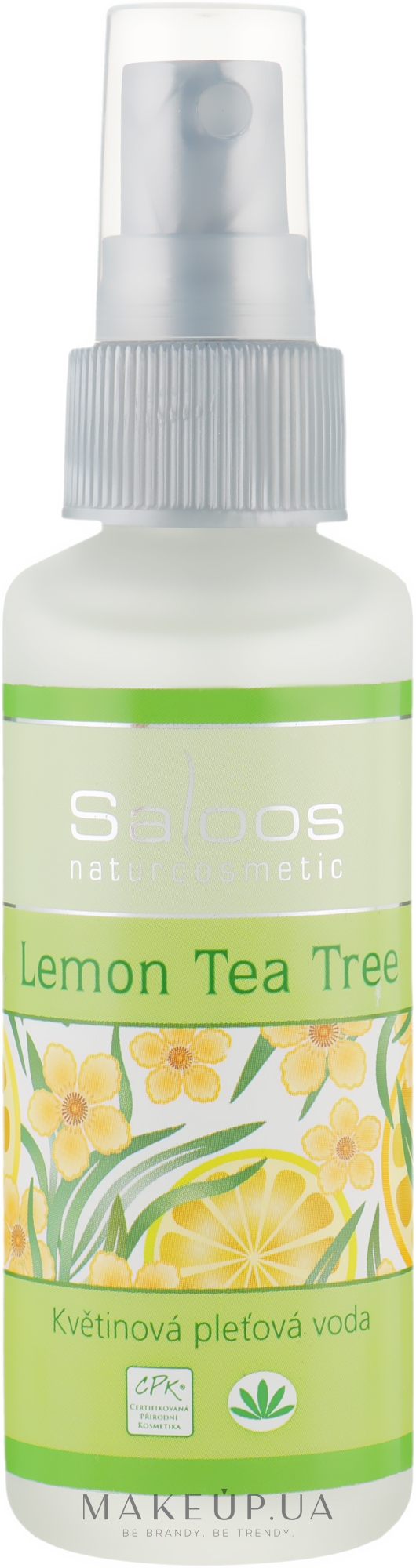 Квіткова вода (гідролат) "Лимонне чайне дерево" - Saloos Lemon Tea Tree — фото 50ml
