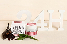 Зволожувальний крем для обличчя - Alimenta Spa Mediterraneo Moisturising Cream 24H Carob & Aloe — фото N2