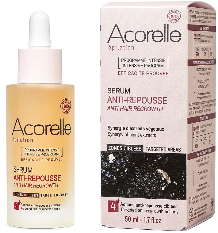 Сироватка проти росту волосся "Французький трюфель" - Acorelle Anti Hair Regrowth Inhibitor Serum — фото N1