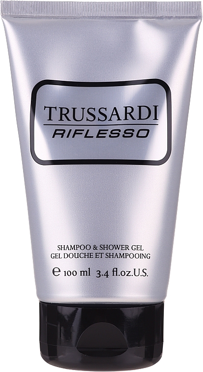Trussardi Riflesso - Набір (edt/50ml + show/gel/100ml) — фото N4