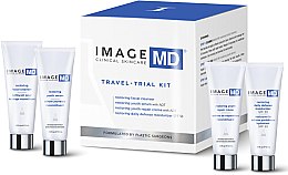 Набір - Image Skincare MD Skincare(f/gel/3ml + ser/3ml + f/cream/3ml + d/f/cream/3ml) — фото N1