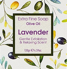 Духи, Парфюмерия, косметика Мыло с лавандой - Kalliston Extra Fine Soap Olive Oil With Lavender